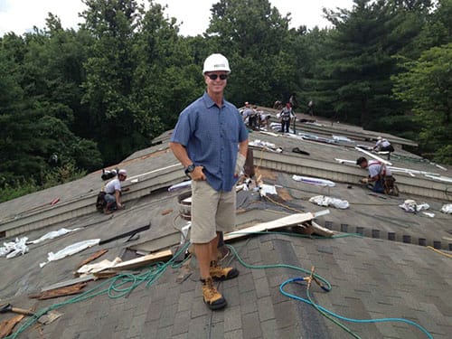 Politz Enterprises replacing roofing and shingles in Frederick, MD
